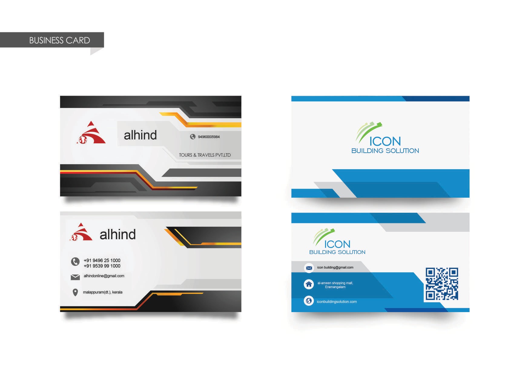 Business card designs
