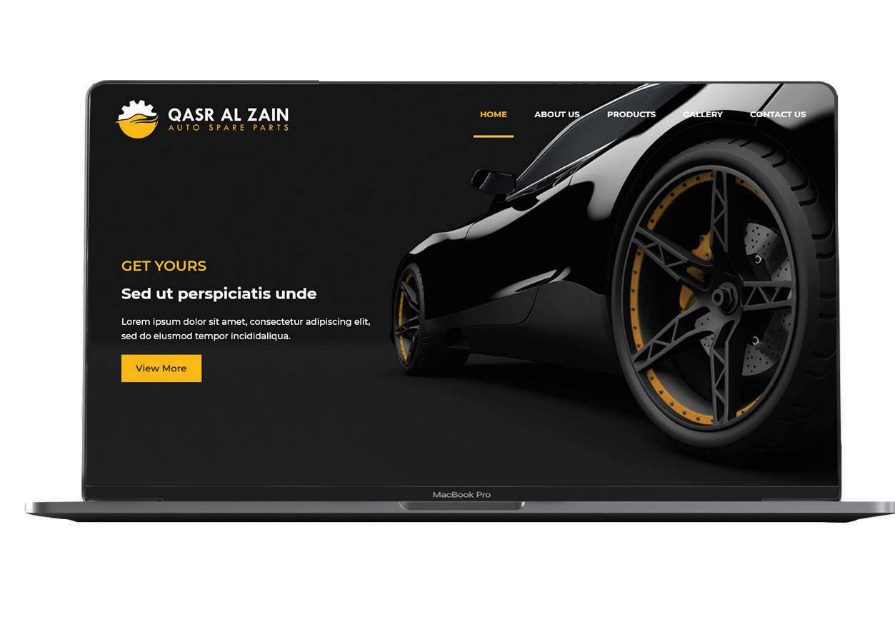 Qasar Al Zain auto spare parts website